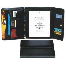 Mapa Conferinte Cu Clapa, A4, Imitatie Piele Neagra, Falcon