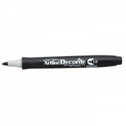 Marker Artline Decorite, Varf Rotund 1.0mm - Negru Marker Artline Decorite, Varf Rotund 1.0mm - Negru