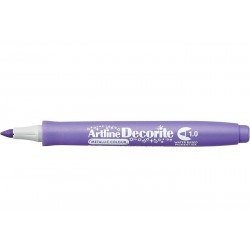 Marker Artline Decorite, Varf Rotund 1.0mm - Mov Metalizat Marker Artline Decorite, Varf Rotund 1.0mm - Mov Metalizat