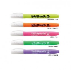 Marker Artline Decorite, Varf Flexibil (tip Pensula) - Mov Neon Marker Artline Decorite, Varf Flexibil (tip Pensula) - Mov Neon