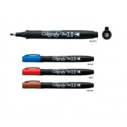 Marker Artline Supreme Calligraphy, Varf Tesit Din Fetru 3.0mm - Negru Marker Artline Supreme Calligraphy, Varf Tesit Din Fetru 3.0mm - Negru