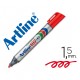 Permanent Marker Artline 107, Corp Plastic, Varf Rotund 1.5mm - Rosu