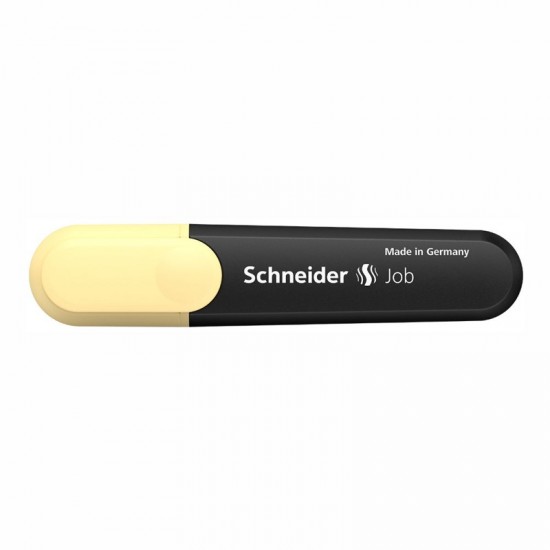 Textmarker Schneider Job Pastel, Varf Tesit 1+5mm - Vanilie