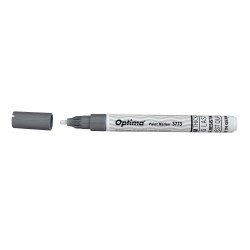 Marker Cu Vopsea Optima Paint 3713, Varf Rotund 2.0mm, Grosime Scriere 1-2mm - Argintiu Marker Cu Vopsea Optima Paint 3713, Varf Rotund 2.0mm, Grosime Scriere 1-2mm - Argintiu