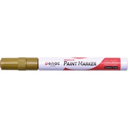 Marker Cu Vopsea Penac, Rezistent La Temperaturi Inalte, Varf Rotund, Grosime Scriere 2-4mm - Auriu Marker Cu Vopsea Penac, Rezistent La Temperaturi Inalte, Varf Rotund, Grosime Scriere 2-4mm - Auriu