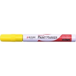 Marker Cu Vopsea Penac, Rezistent La Temperaturi Inalte, Varf Rotund, Grosime Scriere 2-4mm - Galben Marker Cu Vopsea Penac, Rezistent La Temperaturi Inalte, Varf Rotund, Grosime Scriere 2-4mm - Galben