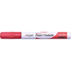 Marker Cu Vopsea Penac, Rezistent La Temperaturi Inalte, Varf Rotund, Grosime Scriere 2-4mm - Rosu Marker Cu Vopsea Penac, Rezistent La Temperaturi Inalte, Varf Rotund, Grosime Scriere 2-4mm - Rosu