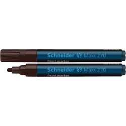 Marker Cu Vopsea Schneider Maxx 270, Varf Rotund 1-3mm - Maro Marker Cu Vopsea Schneider Maxx 270, Varf Rotund 1-3mm - Maro