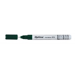 Marker Cu Vopsea Optima Paint 3713, Varf Rotund 2.0mm, Grosime Scriere 1-2mm - Verde Marker Cu Vopsea Optima Paint 3713, Varf Rotund 2.0mm, Grosime Scriere 1-2mm - Verde