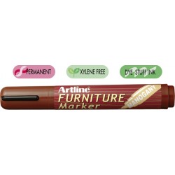 Marker Artline 95, Pentru Mobilier Din Lemn (retusuri), Corp Plastic, Varf Tesit 2.0-5.0mm - Mahon Marker Artline 95, Pentru Mobilier Din Lemn (retusuri), Corp Plastic, Varf Tesit 2.0-5.0mm - Mahon