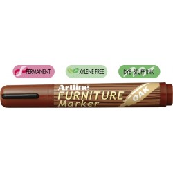 Marker Artline 95, Pentru Mobilier Din Lemn (retusuri), Corp Plastic, Varf Tesit 2.0-5.0mm - Stejar Marker Artline 95, Pentru Mobilier Din Lemn (retusuri), Corp Plastic, Varf Tesit 2.0-5.0mm - Stejar