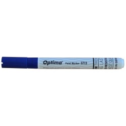 Marker Cu Vopsea Optima Paint 3713, Varf Rotund 2.0mm, Grosime Scriere 1-2mm - Albastru Marker Cu Vopsea Optima Paint 3713, Varf Rotund 2.0mm, Grosime Scriere 1-2mm - Albastru