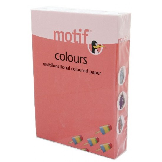 Hartie Color Pt. Copiator, A4, 80g/mp, 500 Coli/top, Motif - Rosu Intens