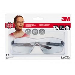 Ochelari De Protectie, Lentile Rezistente La Impact Si Zgarieturi, 3m Clear 2820 - Transparenti