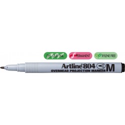 Ohp Non-permanent Marker Artline 804, Varf Mediu - 1.0mm - Negru