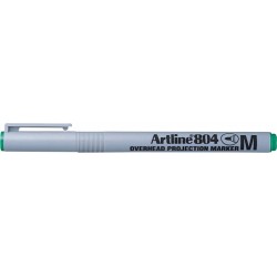 Ohp Non-permanent Marker Artline 804, Varf Mediu - 1.0mm - Verde