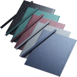 Sina Metalica Structura Panzata, A5, 261-300 Pag.(32 Mm) 10 Buc/set, Metal -bind Opus - Negru