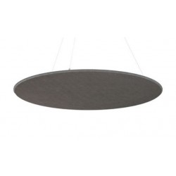 Panou Pentru Atenuare Sunet, D120cm, Pet Felt, Cu Sistem De Agatare De Tavan, Inclus, Smit - Gri Inc