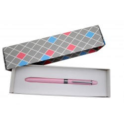 Pix Multifunctional De Lux Penac Multisync Ms-107, In Cutie Cadou, Corp Roz - Accesorii Argintii