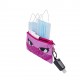Penar Dublu Cu Fermoar Si Masca Material Textil, Zipit Face-it Bandit - Roz