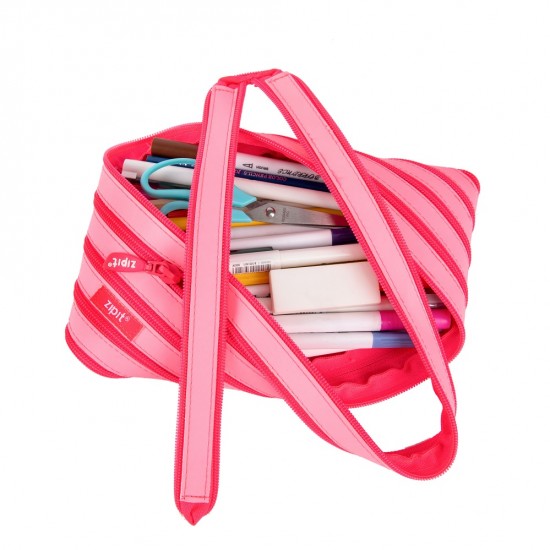 Penar Cu Fermoar, Zipit Candy Jumbo - Capsuna