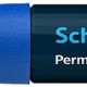 Permanent Marker Schneider Maxx 280, Varf Tesit 4+12mm - Albastru