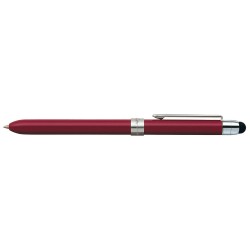 Pix Multifunctional De Lux Penac Slim Touch, In Cutie Cadou, Corp Bordeaux - Accesorii Argintii