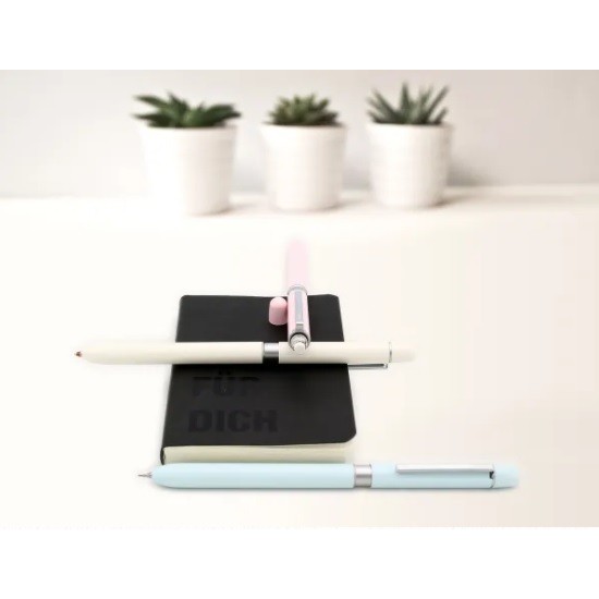 Pix Multifunctional De Lux Penac Multisync Ms-107, In Cutie Cadou, Corp Bleu Sky - Accesorii Arginti