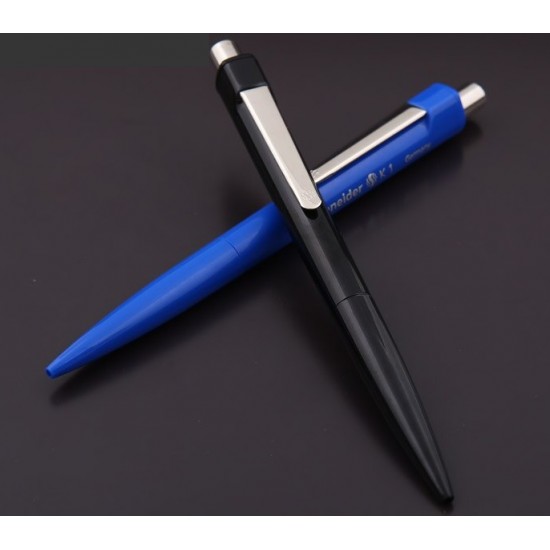 Pix Schneider K1, Clema Metalica, Corp Negru - Scriere Neagra