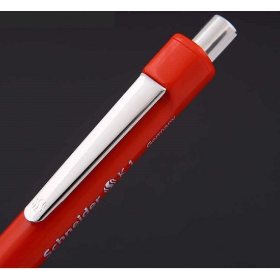 Pix Schneider K1, Clema Metalica, Corp Rosu - Scriere Rosie