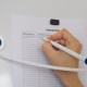 Pix Schneider Klick-fix, Suport Autoadeziv Cu Snur, Blister, Corp Alb - Scriere Albastra