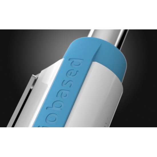 Pix Schneider Slider Xite Xb, Clema Metalica, Corp Alb, Accesorii Bleu - Scriere Albastra