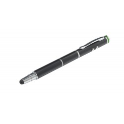 Pix Stylus Leitz Complete 4 In 1, Pentru Touchscreen, Lanterna Led, Pointer Laser Rosu, 100 M, Negru