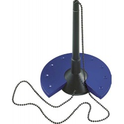 Pix Cu Lantisor Si Suport Pentru Birou Helit - Corp Negru/albstru