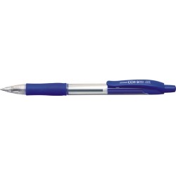 Pix Cu Gel Penac Cch-3, Rubber Grip, 0.5mm, Corp Transparent - Scriere Albastra Pix Cu Gel Penac Cch-3, Rubber Grip, 0.5mm, Corp Transparent - Scriere Albastra