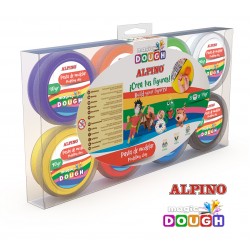 Kit 8 Culori X 14gr. Plastilina Magica, 112 Grame, Alpino