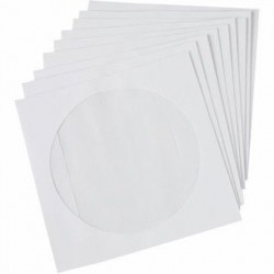 Plic Cd Alb Gumat,124x124mm Cu Fereastra,25buc/set Plic Cd Alb Gumat,124x124mm Cu Fereastra,25buc/set