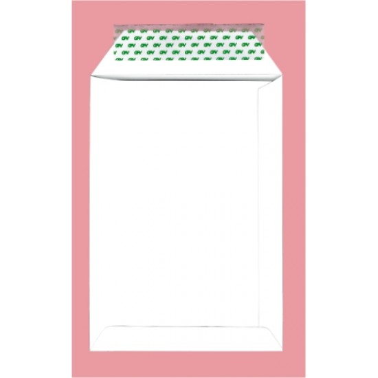 Plic B4 Alb Siliconic (250x353mm) 25buc/set