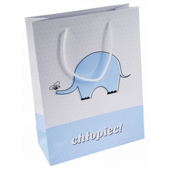 Punga De Cadouri, Din Carton Laminat, Cu Design Pt Copii, 24 X 10 X 32cm, Office Products - Asortate