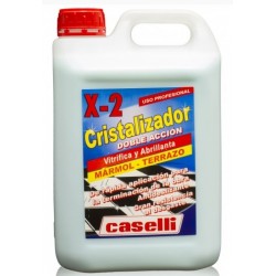 Detergent Caselli - X2, Cristalizator + Polish, Pt. Marmura Si Granit, 6 Litri - Albastru