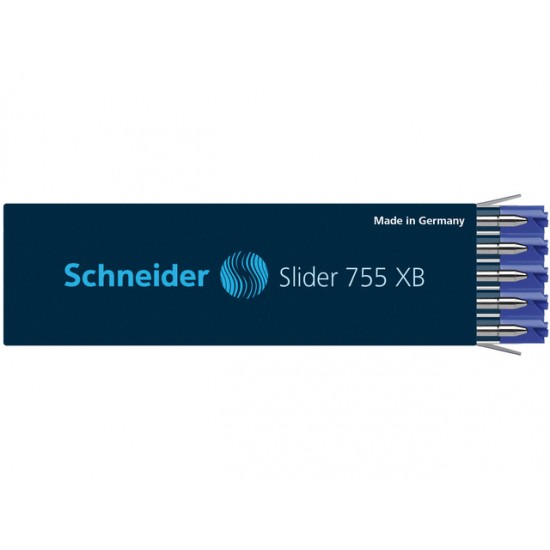 Rezerva Metalica Schneider Slider 755xb, Pentru Pix Rave, Reload, Contrast, Memo, Pulse - Albastru
