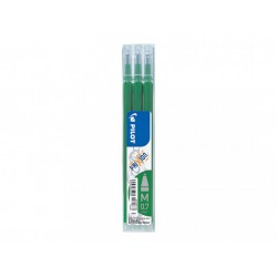 Rezerva Roller Pilot Frixion, 0,7mm, 3buc/set - Verde