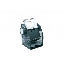 Fisier Rotativ Metalic Pentru 400 Carti De Vizita, Rolodex - Negru Fisier Rotativ Metalic Pentru 400 Carti De Vizita, Rolodex - Negru