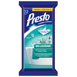 Servetele Umede Pentru Bai (obiecte Ceramice), 72 Buc/pachet, Presto - Efect De Stralucire