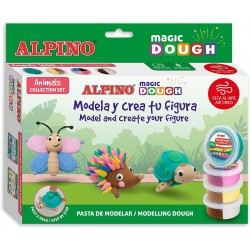Set Plastilina Magica Alpino Magic Dough - Animals