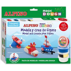 Set Plastilina Magica Alpino Magic Dough - Individual Transport