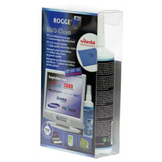 Set Curat.tft/lcd(spray250ml+1laveta Mikrofvileda),rogge