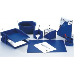 Mapa Birou Helit Linear - Albastru