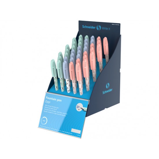 Sis Display Schneider Zippi, 40 Stilouri(14xdesign Cats, 13xdesign Lions, 13xdesign Dogs)