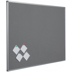 Panou Textil Gri 90 X 120 Cm, Profil Aluminiu Sl, Smit